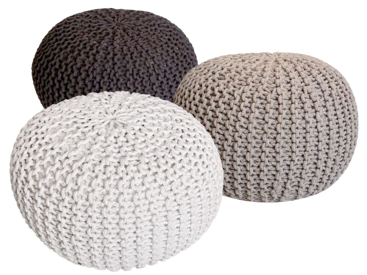 POUF SET 3st