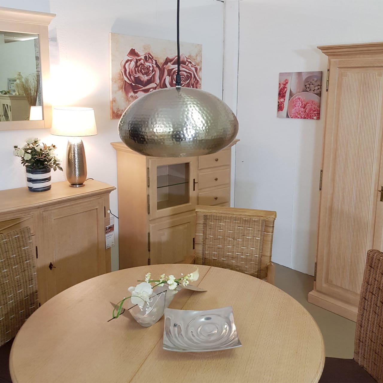 Hängande lampa hängslampa taklampa guld vintage 4 Hängande lampa hängslampa taklampa guld vintage - Bild 4