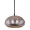 Hängande silver vintage taklampa för modern inredning.