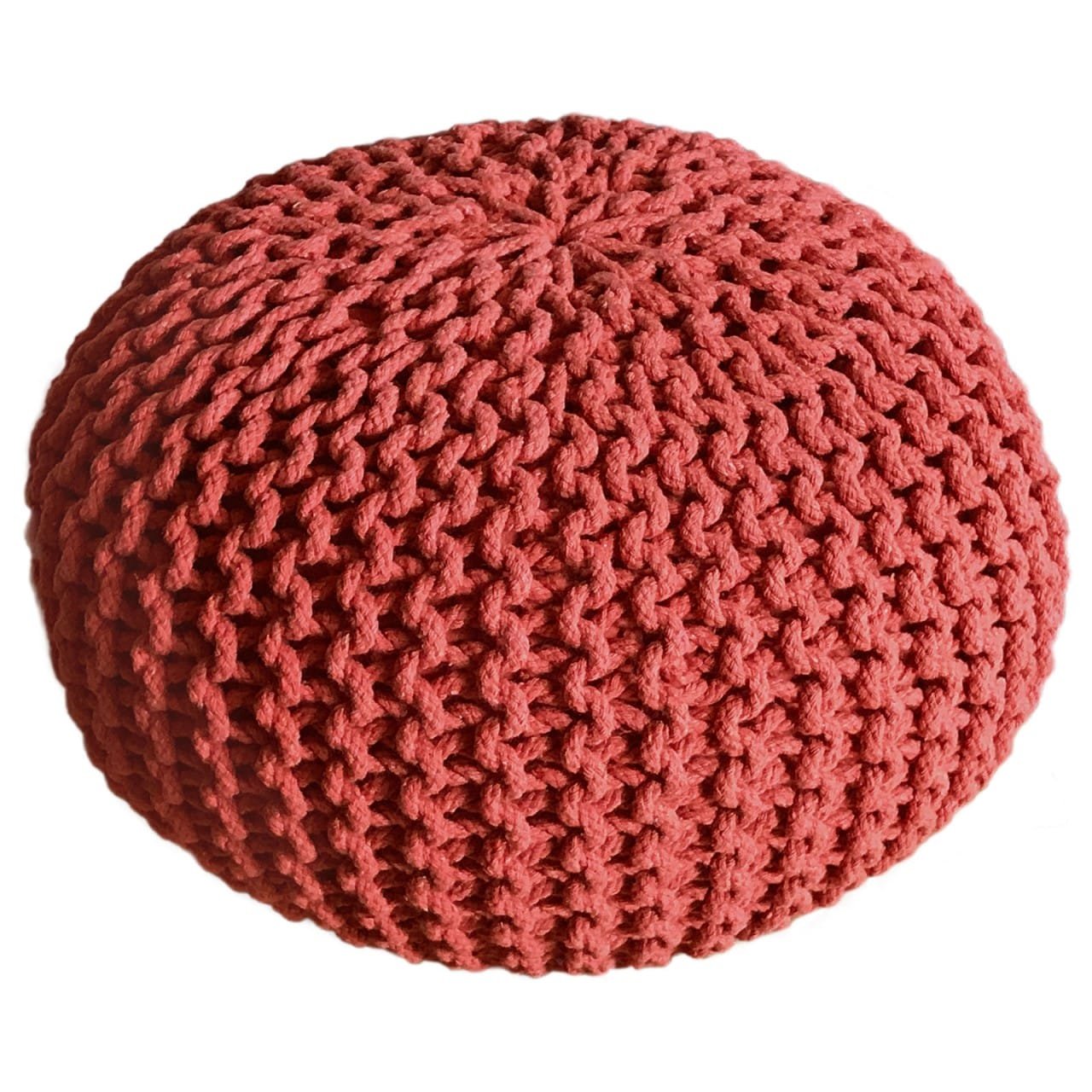 POUF Ø 55 cm Knitting Stool sittplatser golv kudde 2 POUF Ø 55 cm Knitting Stool sittplatser golv kudde - Bild 2