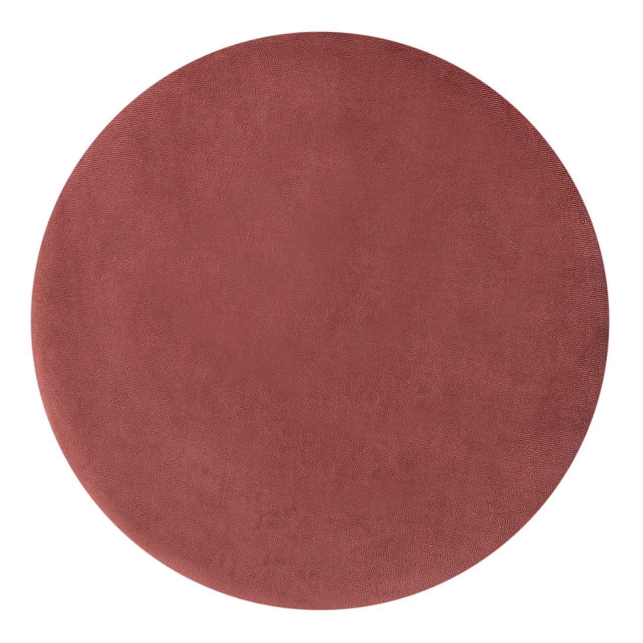 Sammetspuff Ø 31 H 43 cm Seat Stool rosa 3 Sammetspuff Ø 31 H 43 cm Seat Stool rosa - Bild 3