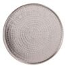 Rund silver bricka Ø 40 cm för dekoration och servering.