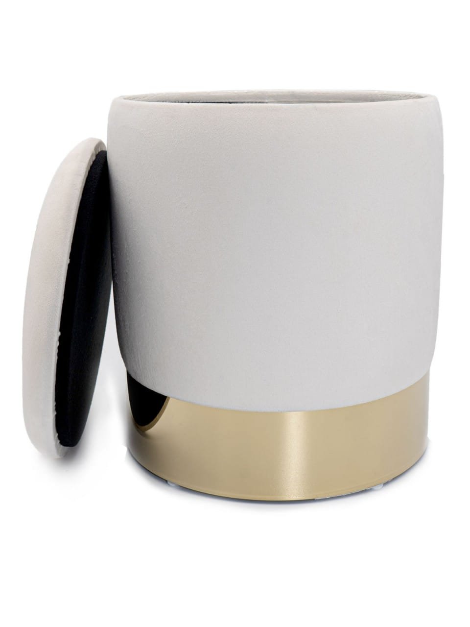 Sammetspall Decoration Stool med lagringsutrymme 2 Sammetspall Decoration Stool med lagringsutrymme - Bild 2