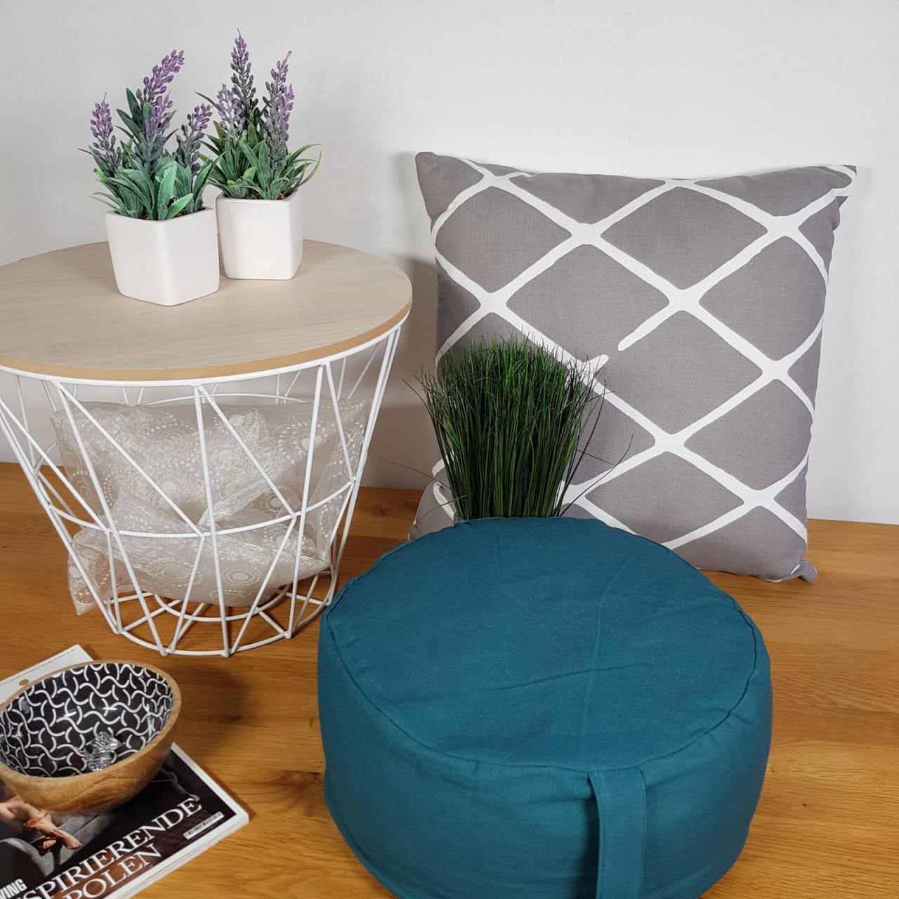 Yoga kuddar meditation kudde säte kudde golv kudde lotus runt 5 Yoga kuddar meditation kudde säte kudde golv kudde lotus runt - Bild 5