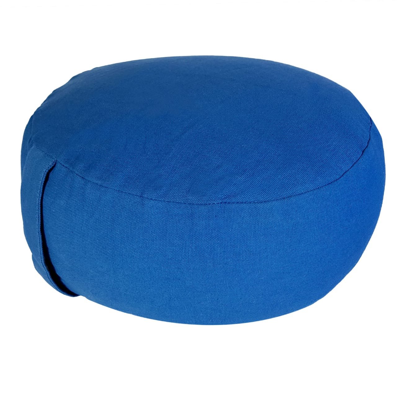 Yoga kuddar golv kudde lotus runt h 16 x Ø 31 cm tvättbart blå 2 Yoga kuddar golv kudde lotus runt h 16 x Ø 31 cm tvättbart blå - Bild 2