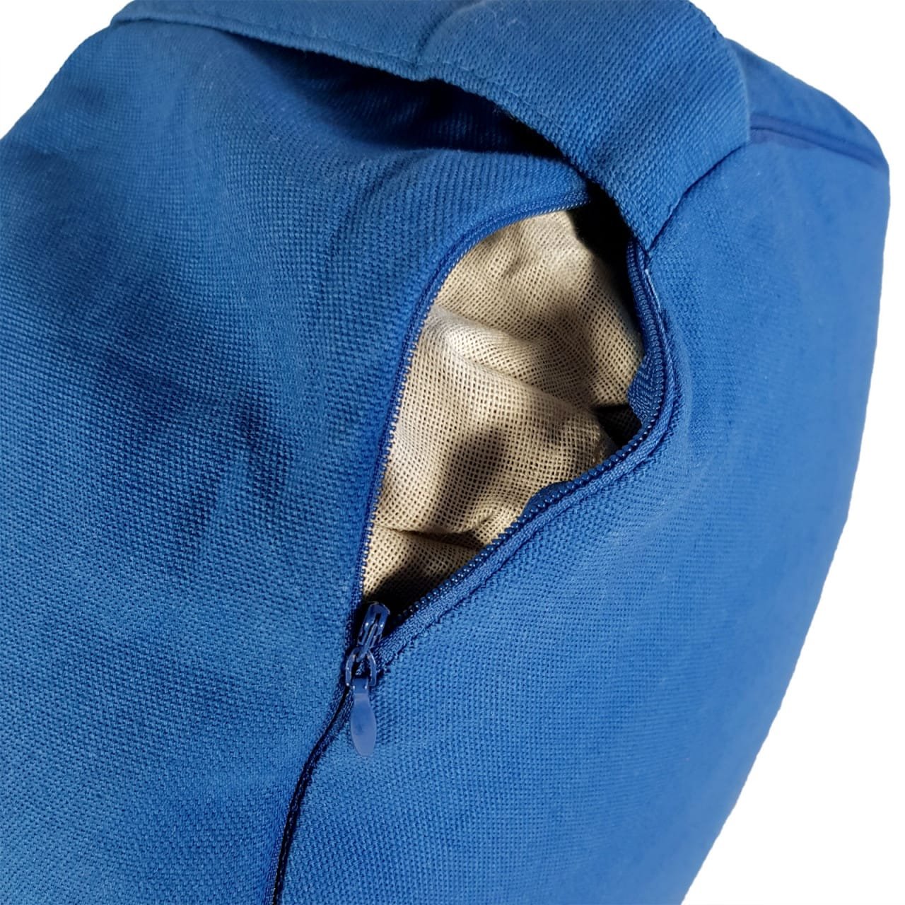 Yoga kuddar golv kudde lotus runt h 16 x Ø 31 cm tvättbart blå 4 Yoga kuddar golv kudde lotus runt h 16 x Ø 31 cm tvättbart blå - Bild 4