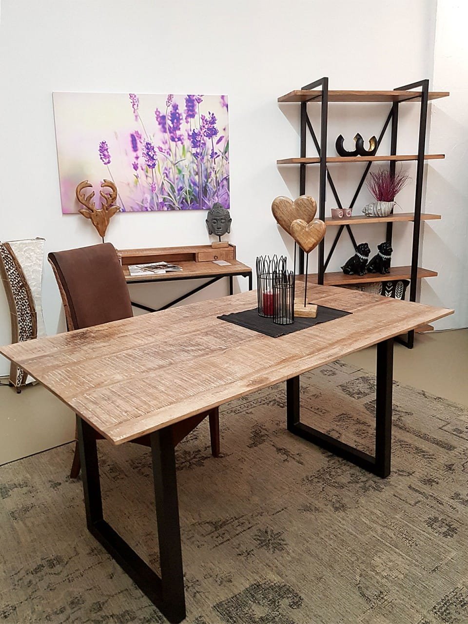 Matbord köksbord Liverpool mango trä fast 3 Matbord köksbord Liverpool mango trä fast - Bild 3