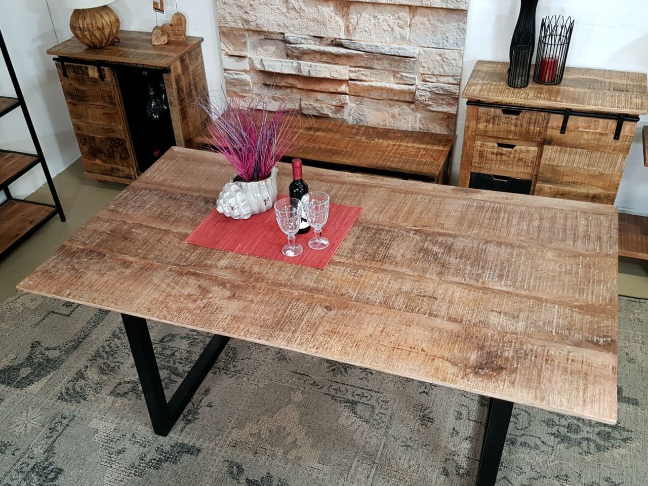 Matbord köksbord Liverpool mango trä fast 4 Matbord köksbord Liverpool mango trä fast - Bild 4