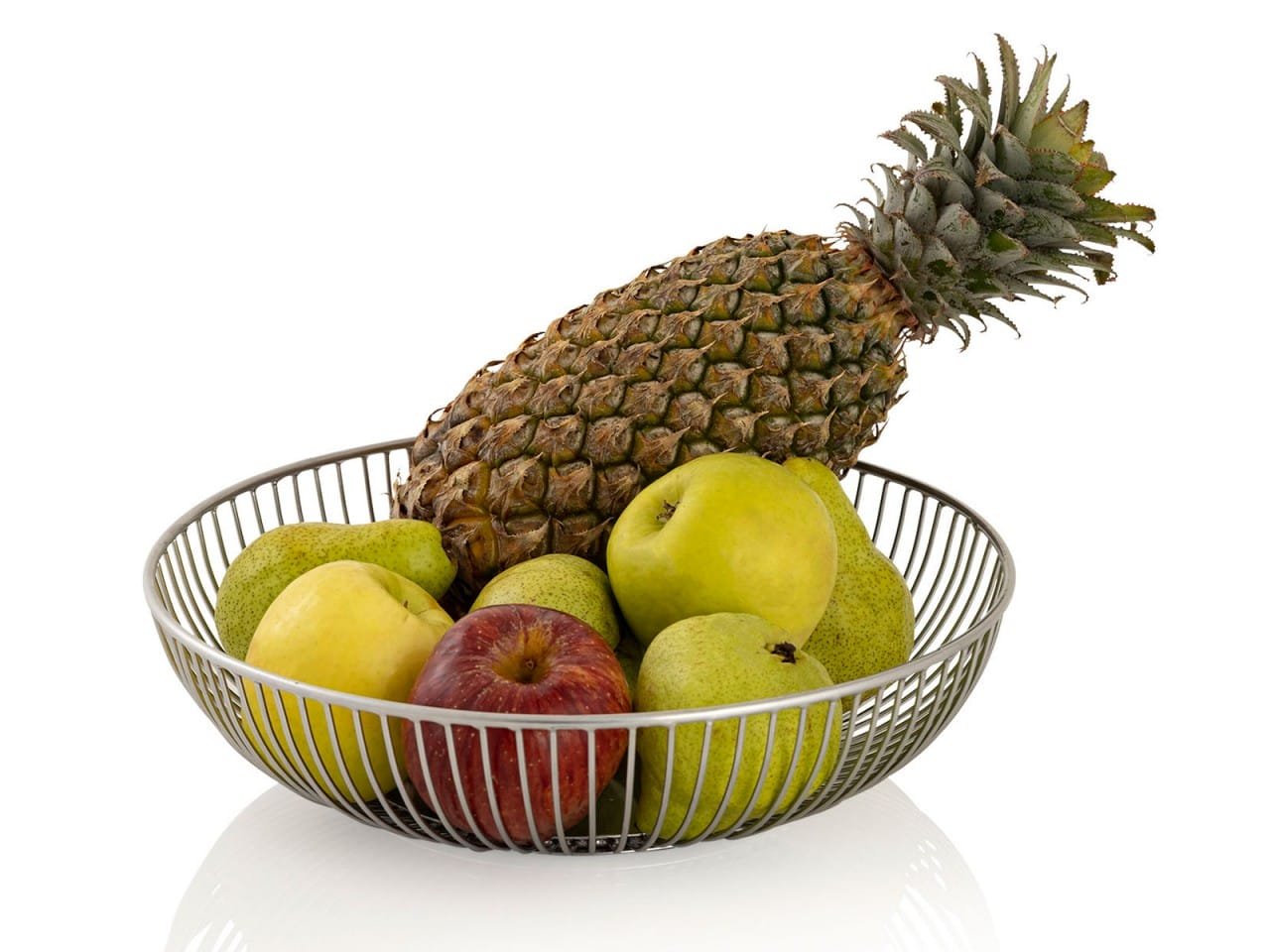 Brödkorg Set 2 bitar runt Ø 28x7,5 cm Rom Metal silver fruktkorg 5 Brödkorg Set 2 bitar runt Ø 28x7,5 cm Rom Metal silver fruktkorg - Bild 5