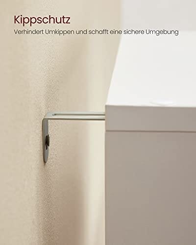 VASAGLE bokhylla med 10 kuber, rumsavdelare, fristående hylla, vit 6 VASAGLE bokhylla med 10 kuber, rumsavdelare, fristående hylla, vit - Bild 6