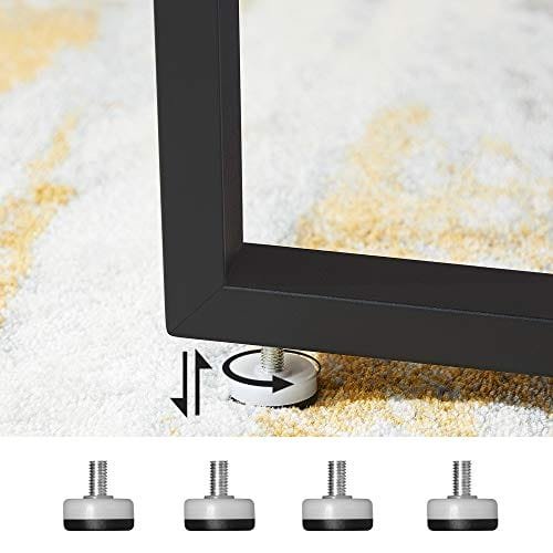 VASAGLE runt soffbord, industriell stil cocktailbord, rustikt brunt och svart 7 VASAGLE runt soffbord, industriell stil cocktailbord, rustikt brunt och svart - Bild 7