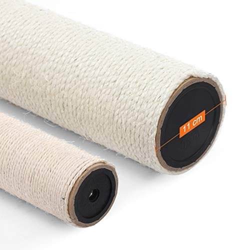 FEANDREA Cat Tree, Cat Tower XXL, Cat Condo justerbara enheter, kattleksaker, beige 5 FEANDREA Cat Tree, Cat Tower XXL, Cat Condo justerbara enheter, kattleksaker, beige - Bild 5