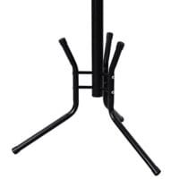 Songmics Snygg metall klädhängare Stativ hängare 12 krokar 176 CM Svart - Bild 6