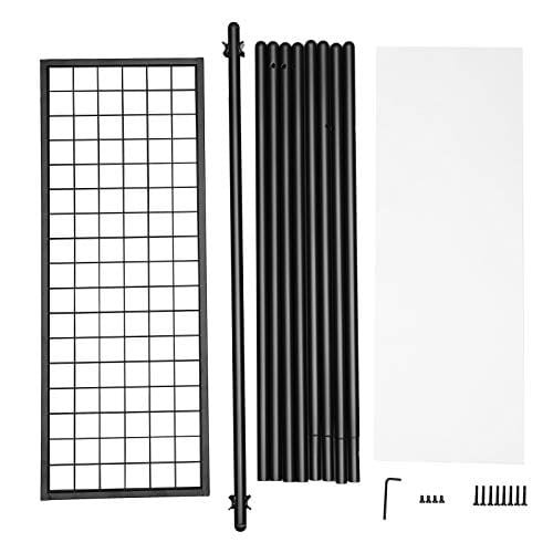 Songmics klädhängare med stålstruktur, plaggstativ med hängande skena, matt svart 6 Songmics klädhängare med stålstruktur, plaggstativ med hängande skena, matt svart - Bild 6