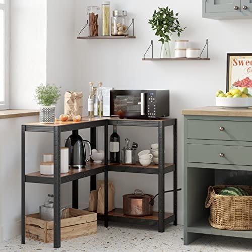 Songmics hyllenhet, 30 x 75 x 150 cm, 650 kg lastkapacitet), brun och svart 6 Songmics hyllenhet, 30 x 75 x 150 cm, 650 kg lastkapacitet), brun och svart - Bild 6