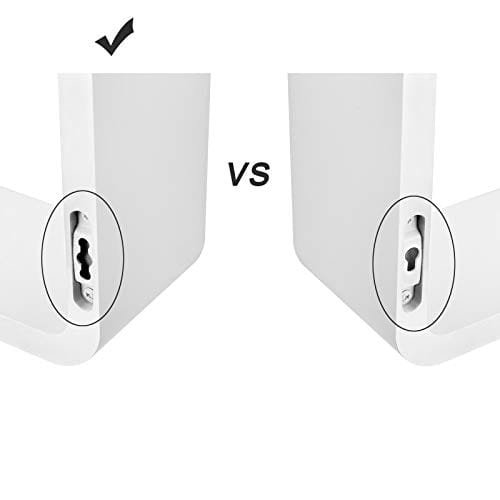 Väggset med 3 Flytande Hyllor, Kubförvaringsorgan, Varje Rymmer Upp Till 15 Kg, 44, 39, 34 Cm, Vit , 34 X 10 X 14,5 Cm 5 Väggset med 3 Flytande Hyllor, Kubförvaringsorgan, Varje Rymmer Upp Till 15 Kg, 44, 39, 34 Cm, Vit , 34 X 10 X 14,5 Cm - Bild 5