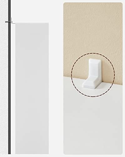 Vasagle bokhylla, 7-fack barns bokhylla, fristående förvaringsenhet för vardagsrum, arbetsrum och kontor, 50 x 24 x 106 cm, vit LBC27WT 7 Vasagle bokhylla, 7-fack barns bokhylla, fristående förvaringsenhet för vardagsrum, arbetsrum och kontor, 50 x 24 x 106 cm, vit LBC27WT - Bild 7