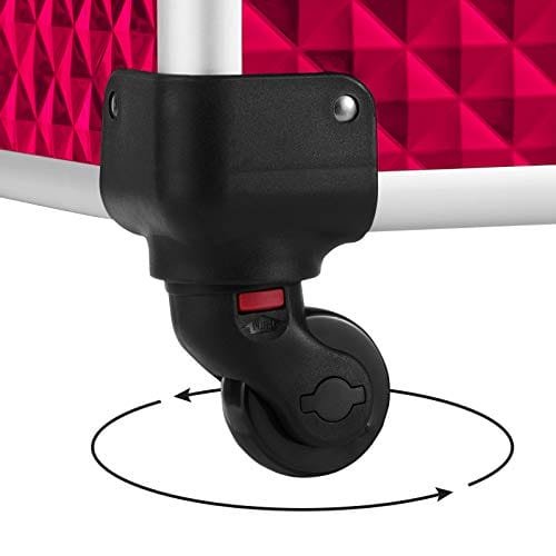 Songmics kosmetisk vagn, sminkväska med handtag med 4 universella hjul 5 Songmics kosmetisk vagn, sminkväska med handtag med 4 universella hjul - Bild 5