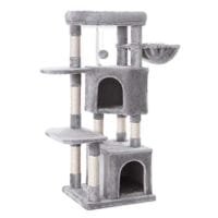 Cat Tree, Cat Condo, Activity Center, 120 Cm, Ljusgrå