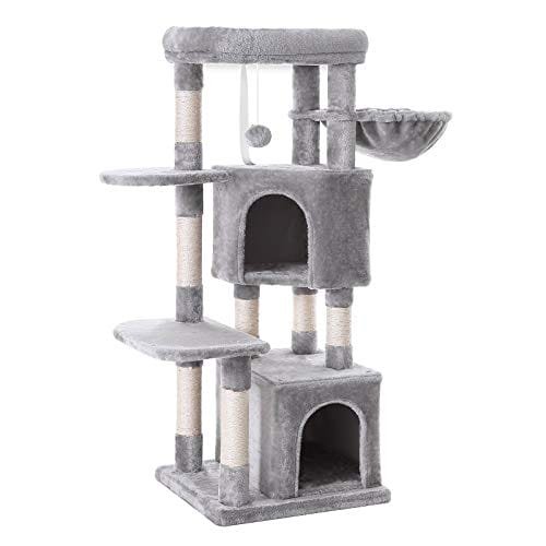 Cat Tree, Cat Condo, Activity Center, 120 Cm, Ljusgrå 1 Cat Tree, Cat Condo, Activity Center, 120 Cm, Ljusgrå