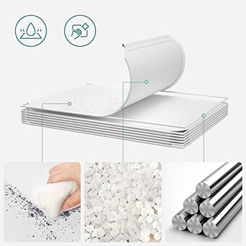 Songmics Cube Hylla Multifunktionsskåp, barnskor Leksaker 123 x 31 x 123 cm Vit 6 Songmics Cube Hylla Multifunktionsskåp, barnskor Leksaker 123 x 31 x 123 cm Vit - Bild 6