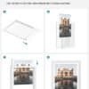 Steg-för-steg guide för att byta bilder i ramar.
