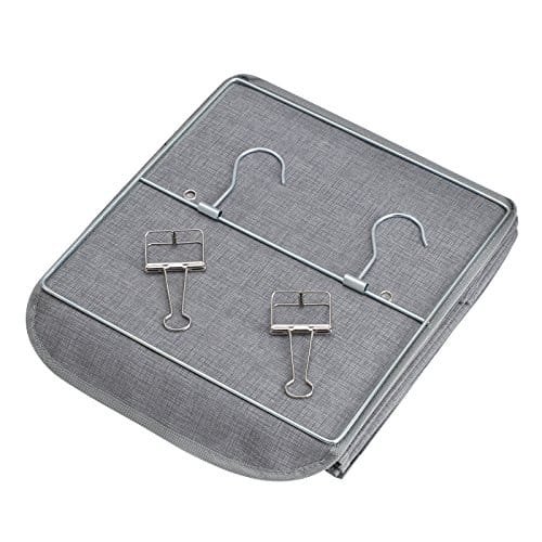 Songmics hängande förvaring med 6 hyllor Garderobsarrangör + 2 klämmor, grå 30 x 30 x 130 cm (B x DXH) RCH06G 7 Songmics hängande förvaring med 6 hyllor Garderobsarrangör + 2 klämmor, grå 30 x 30 x 130 cm (B x DXH) RCH06G - Bild 7