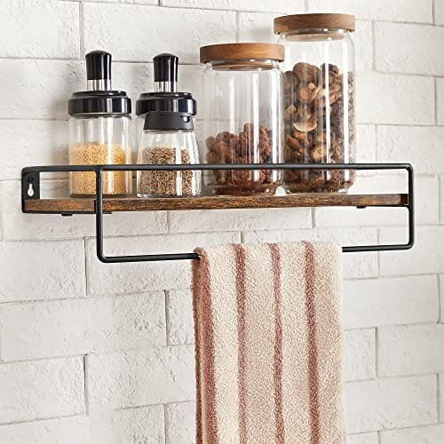 Vasagle Vägghylla, Väggtavla för böcker, 2 vägghyllor i industriell stil 3 Vasagle Vägghylla, Väggtavla för böcker, 2 vägghyllor i industriell stil - Bild 3