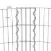 Metallgabion för stenar, rund form, 90x40 cm, robust konstruktion.