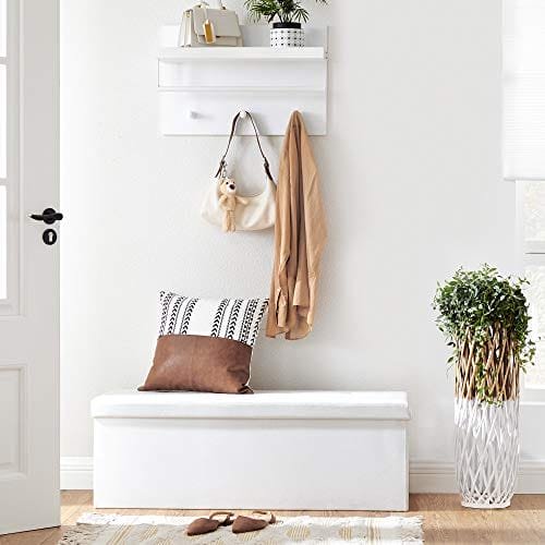 SONGMICS Faux Leather Folding Ottoman 5 SONGMICS Faux Leather Folding Ottoman - Bild 5