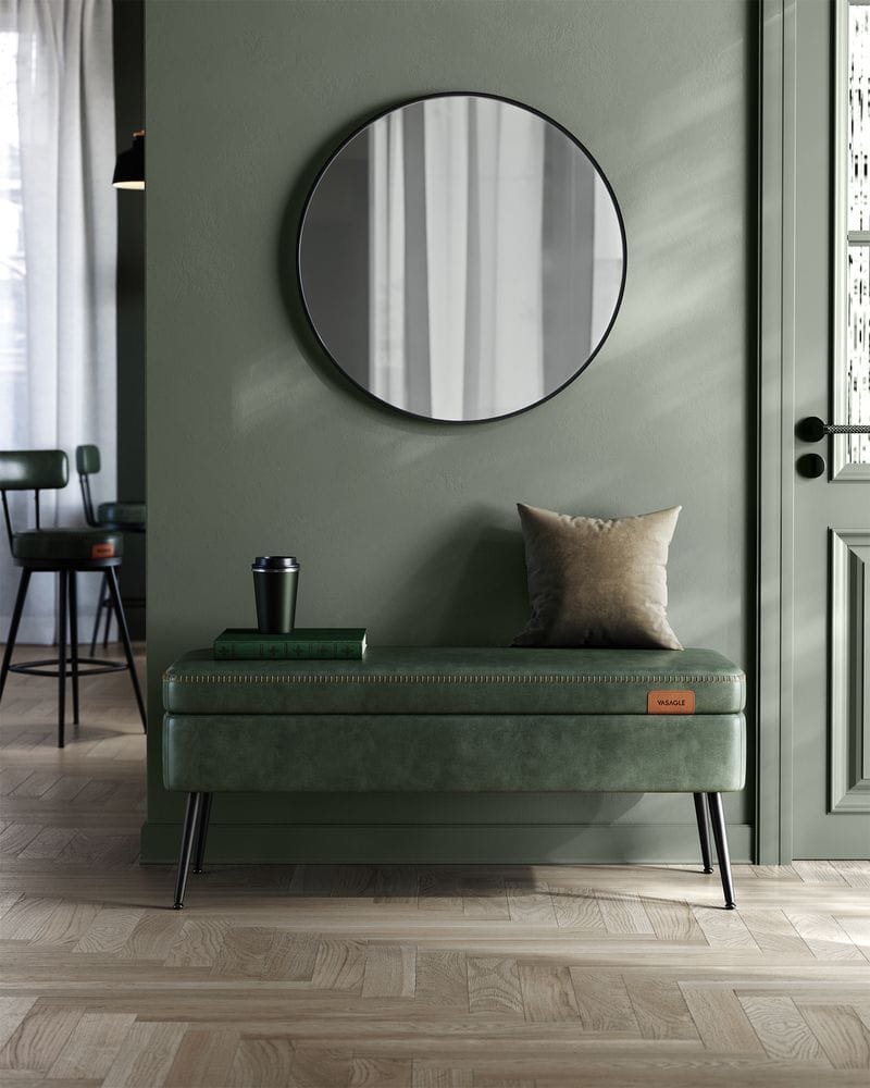 VASAGLE EKHO Collection - Osmansk förvaringsbänk - Syntetläder 2 VASAGLE EKHO Collection - Osmansk förvaringsbänk - Syntetläder - Bild 2