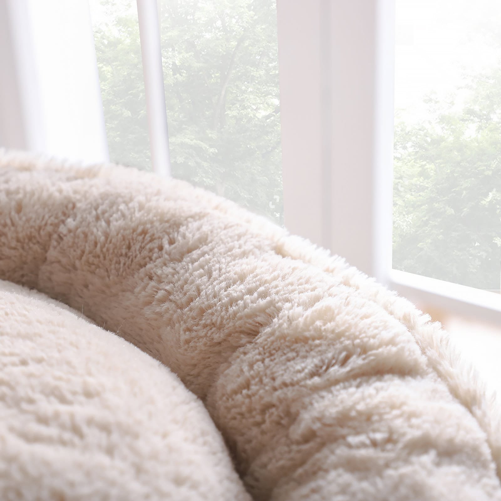 Hundsäng, Hundsoffa, Kattsäng, Munkform, Rund, 55 Cm Dia, Grå 4 Hundsäng, Hundsoffa, Kattsäng, Munkform, Rund, 55 Cm Dia, Grå - Bild 4