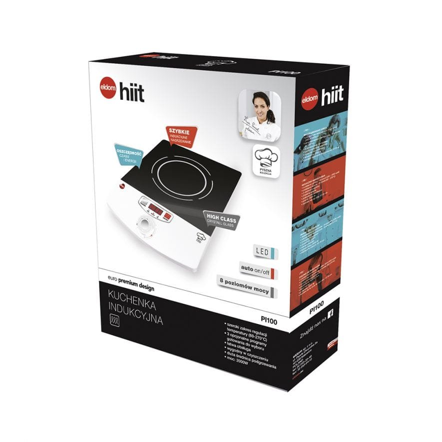 Spis induktionshäll Eldom PI100 6 Spis induktionshäll Eldom PI100 - Bild 6