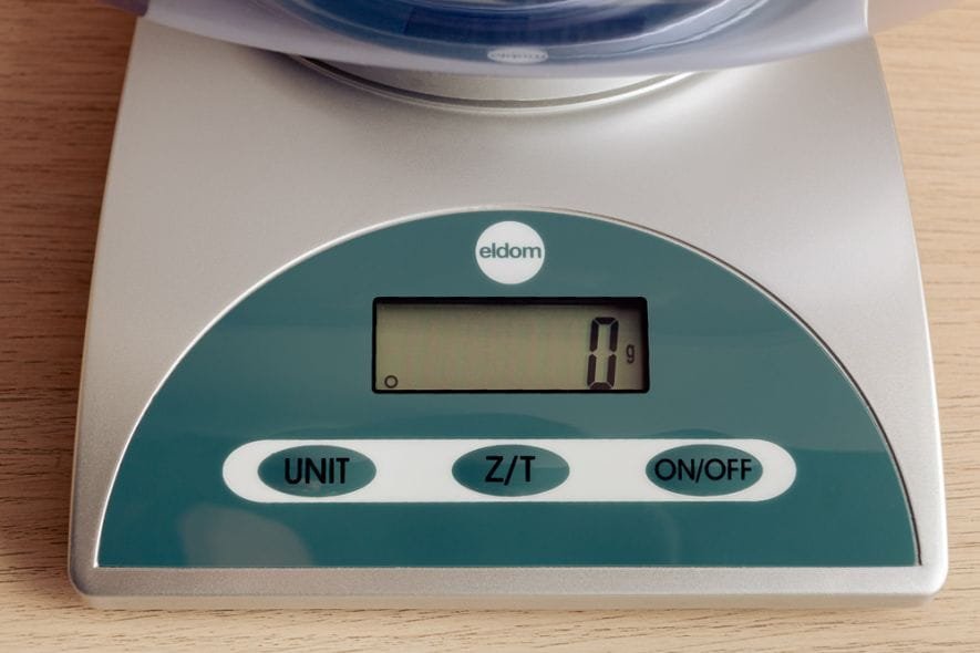 Elektronisk köksskala Eldom WK340 skål 2 Elektronisk köksskala Eldom WK340 skål - Bild 2