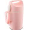 Pink termos med handtag och lock för varm dryck, 0.85 liter kapacitet.
