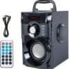 Overmax SoundBeat 2.0 portabel högtalare med fjärrkontroll.