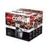 Rostfri Eldom MK150 kaffekvarn för perfekt kaffe.