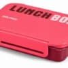 Rosa lunchlåda PROMIS TM98 R för matförvaring.