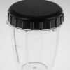 Klar behållare för blender Eldom BLN700 Nutri, lätt att rengöra.