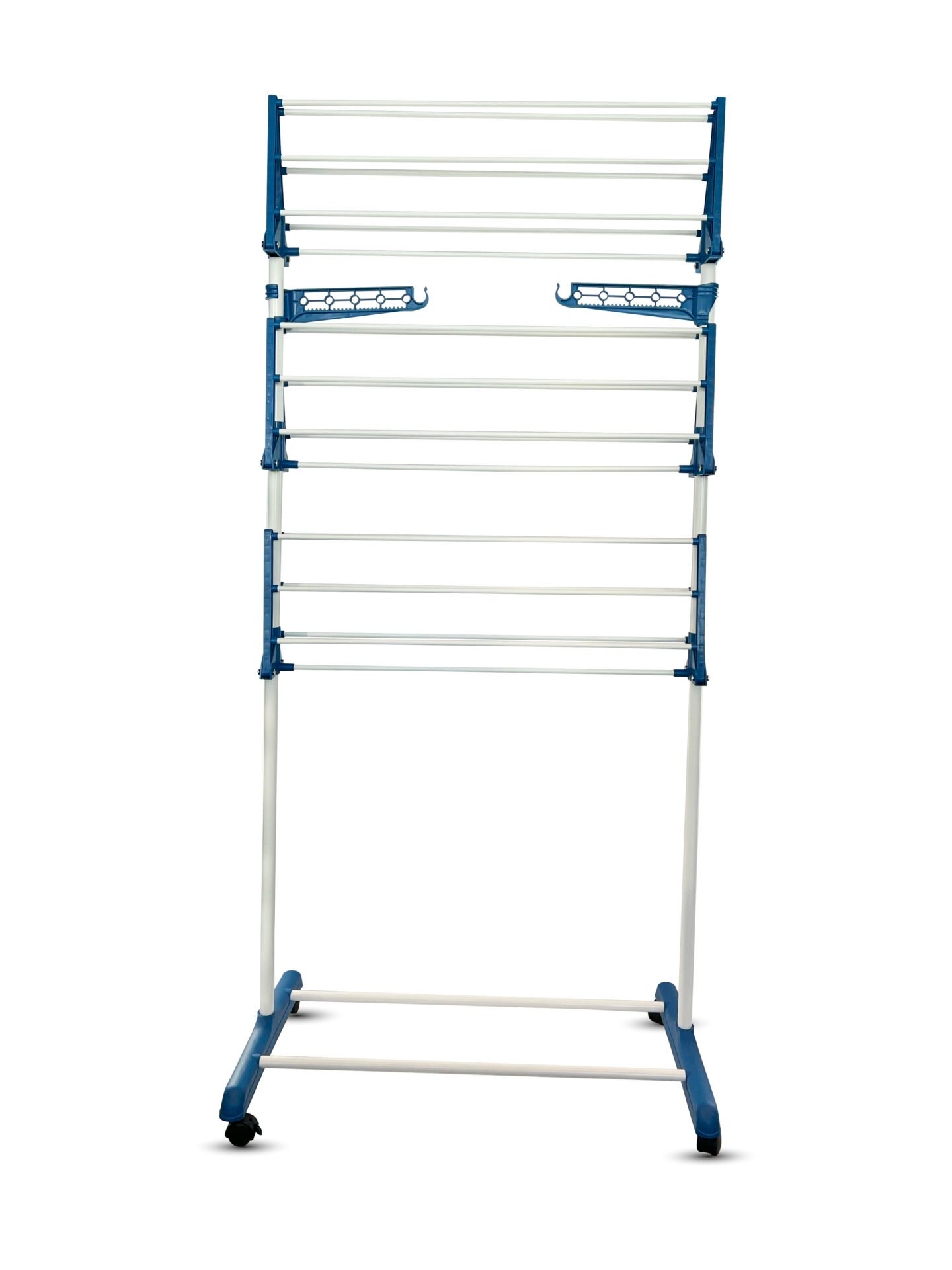 Shine Hopfällbar torkställning / torktorn på hjul – Tvättställning med 18 stänger 2 Shine Hopfällbar torkställning / torktorn på hjul – Tvättställning med 18 stänger - Bild 2