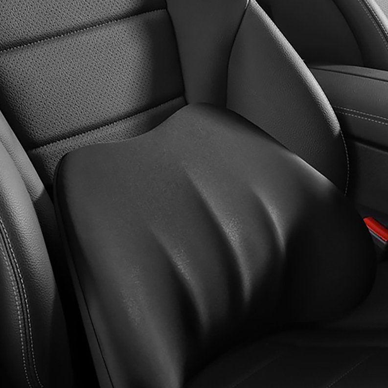 Nexxt Ergonomiskt ryggkudde för stöd med tvättbart fodral - Svart 2 Nexxt Ergonomiskt ryggkudde för stöd med tvättbart fodral - Svart - Bild 2