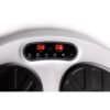 Elektrisk massageapparat för ben och fötter med digital display och inställningar.