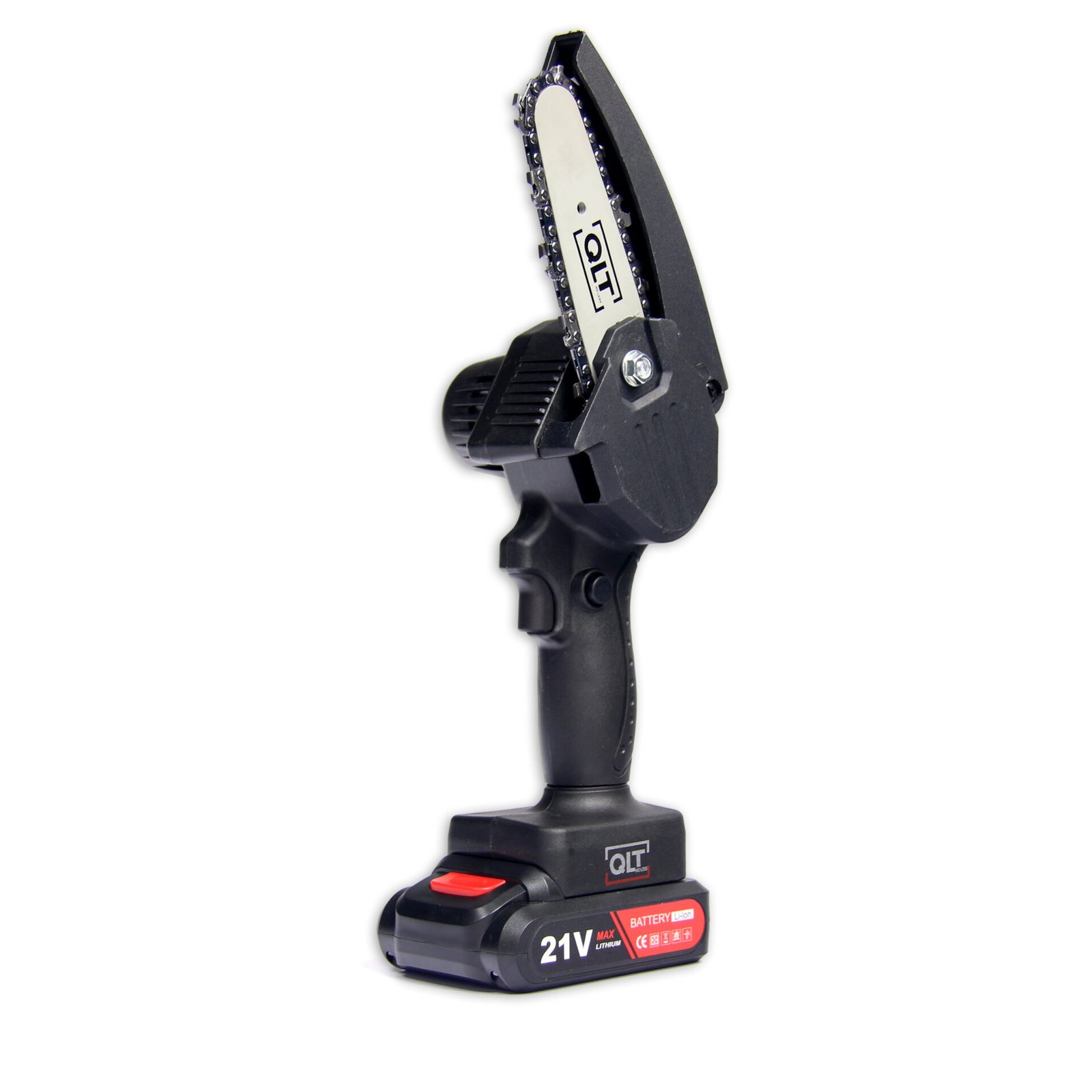 QLT Elektrisk Mini Kedjesåg med 2 Batterier och Extra Kedja – Grenklippningssåg 2 QLT Elektrisk Mini Kedjesåg med 2 Batterier och Extra Kedja – Grenklippningssåg - Bild 2