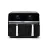 Nexxt Dubbel Airfryer i svart med digital display och touchkontroller.