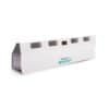 Bärbar radiatorfläkt SmartAir Boost med digital display och ventilationsgaller.