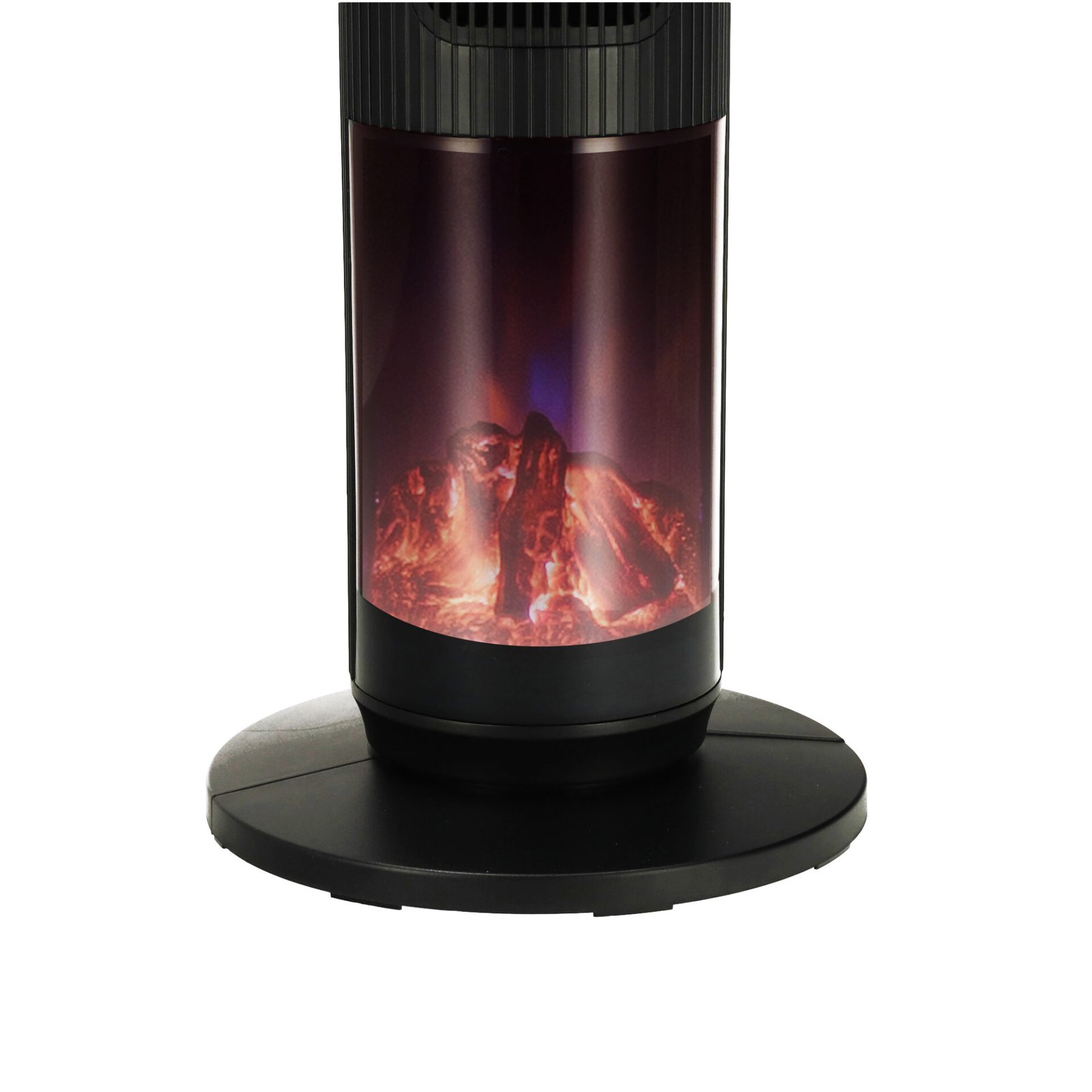 BREND Elektrisk värmekamin med atmosfärseld - Keramisk - Svart 3 BREND Elektrisk värmekamin med atmosfärseld - Keramisk - Svart - Bild 3