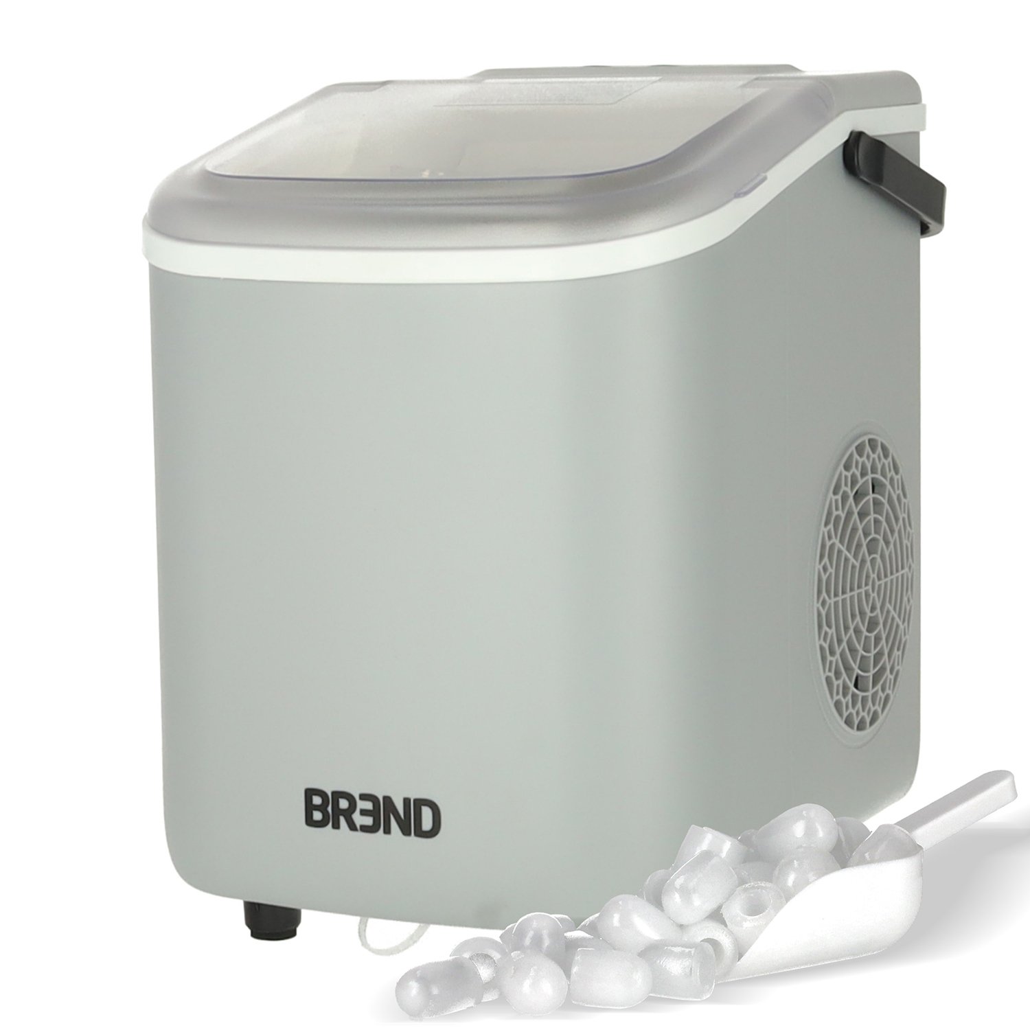 BREND Isblocksmaskin med Skopa - Isblockstillverkare – Grå 1 BREND Isblocksmaskin med Skopa - Isblockstillverkare – Grå