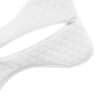 Vit knäskydd för komfort och stöd, ergonomisk design.
