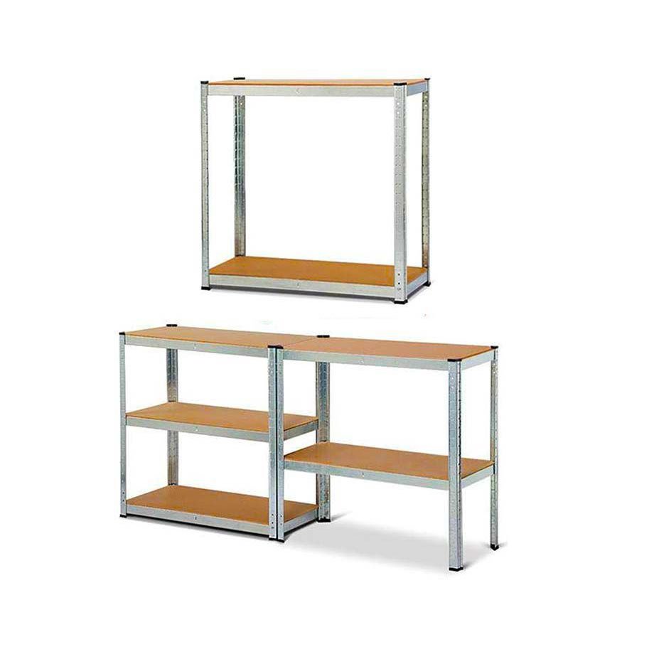 QLT Förvaringshylla - Skruvfri montering - Arbetsbänk - 175 kg per hyllplan 5 QLT Förvaringshylla - Skruvfri montering - Arbetsbänk - 175 kg per hyllplan - Bild 5