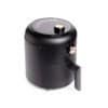 Mini Airfryer på 2,6 liter i svart med kontrollknappar.